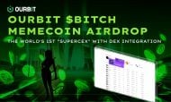 Ourbit distributes 85% of $BITCH memecoin to community alongside SuperCEX debut with DEX integration