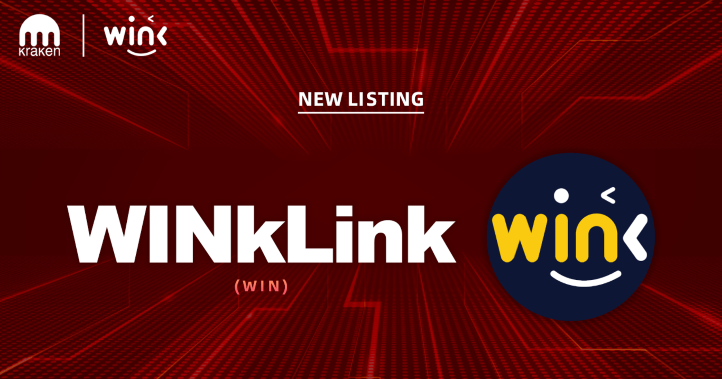 Kraken lists WINkLink (WIN) with $90,000 Reef Program airdrop