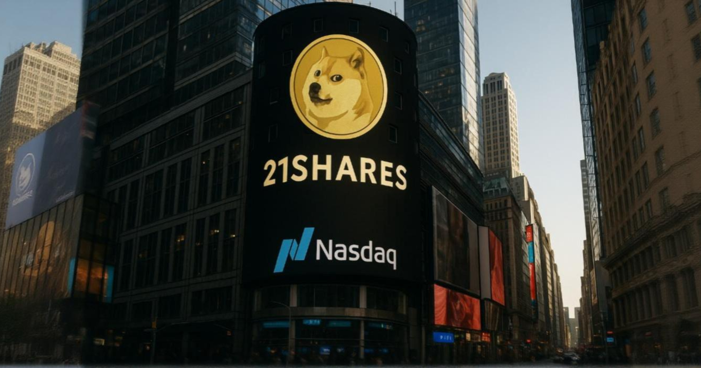 Nasdaq seeks SEC approval to list spot Dogecoin ETF from 21Shares