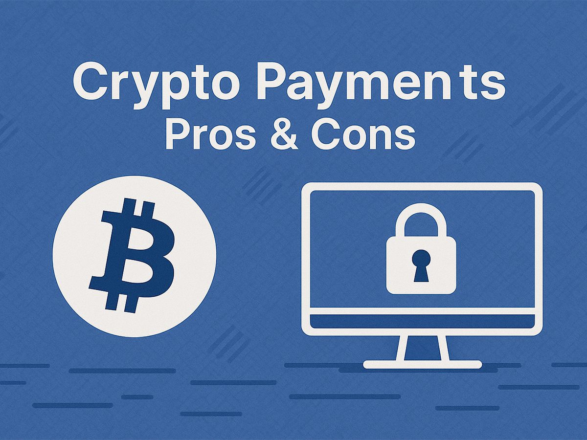 Accepting crypto payments: What are the pros and cons