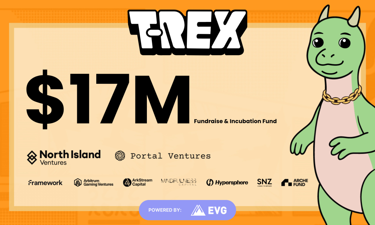 New purpose-built blockchain T-Rex raises $17 million to transform  attention layer in Web3