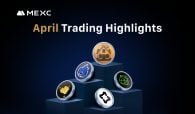 MEXC lists 160 tokens in April, delivers over 800% returns across top gainers