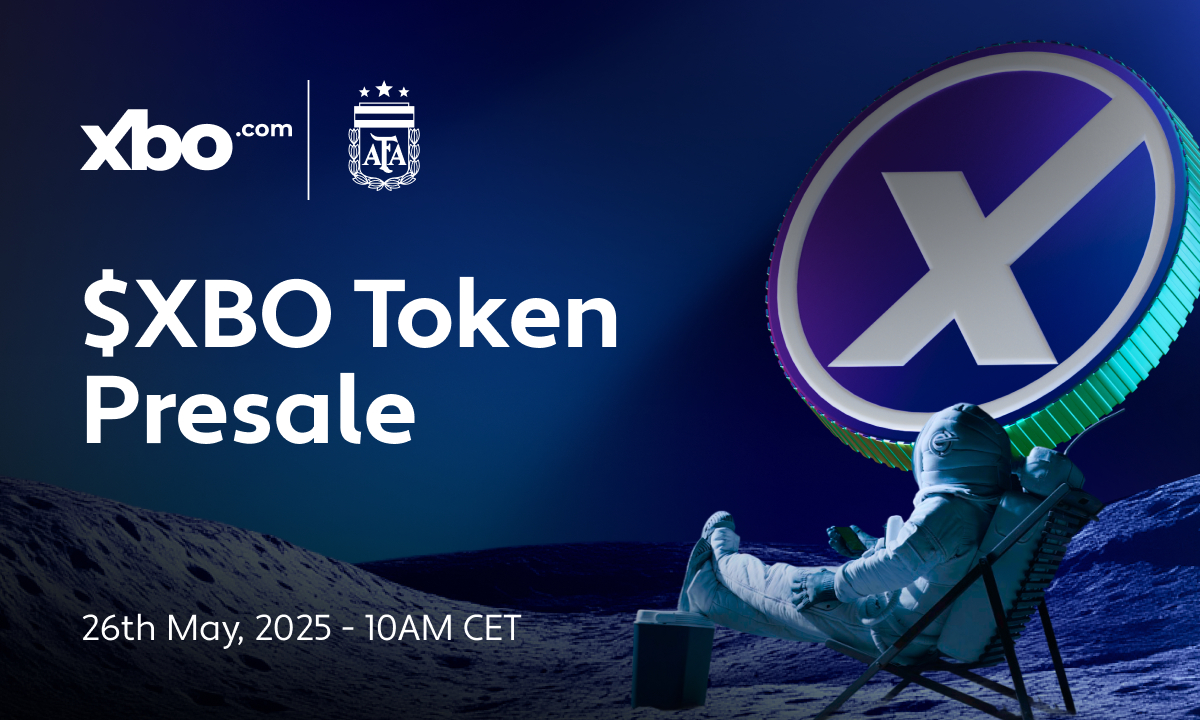 XBO.com announces presale of native XBO token, set to launch May 26th