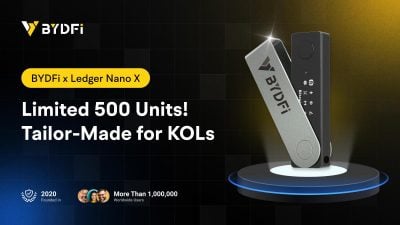 BYDFi_x_Ledger_Nano_X1200x675_2_1749111420xdLc2pHkou BYDFi and Ledger launch global campaign with limited BYDFi x Ledger Nano X