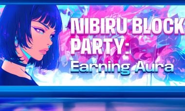 Block_Party_Chainwire_1700x900_1749066569A31mNINY5u Nibiru launches "Block Party" Aura program to reward real DeFi activity