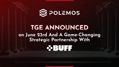 PR_2_1749726787w61ZtK7eId Polemos announces TGE and a game-changing strategic partnership with BUFF accelerating Web3 adoption
