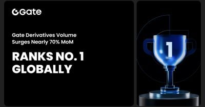 52d82eeb-22f6-46bb-a6d4-167e2b5dc2fd.jpg Gate's nearly 70% MoM growth in derivatives volume tops global charts