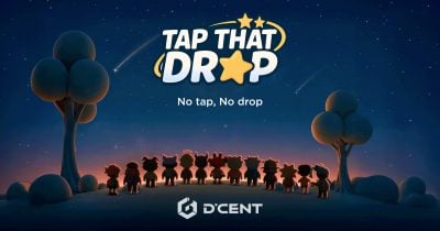 652be3e6-d8e9-4d22-860c-ef1601fe607b.jpg D’CENT Wallet launches third ‘Tap That Drop’ campaign with Taiko