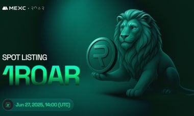 R0AR’s $1R0R token roars onto MEXC exchange, expanding DeFi accessibility