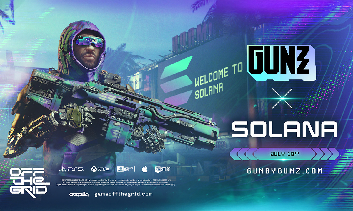 GUNZ announces $GUN token expansion to Solana