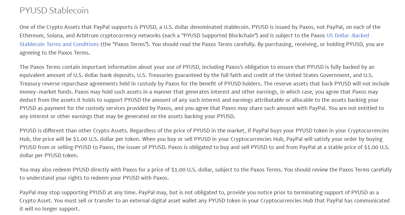 PayPal plans to add Arbitrum support for PYUSD stablecoin alongside Ethereum and Solana 3 PayPal plans to add Arbitrum support for PYUSD stablecoin alongside Ethereum and Solana