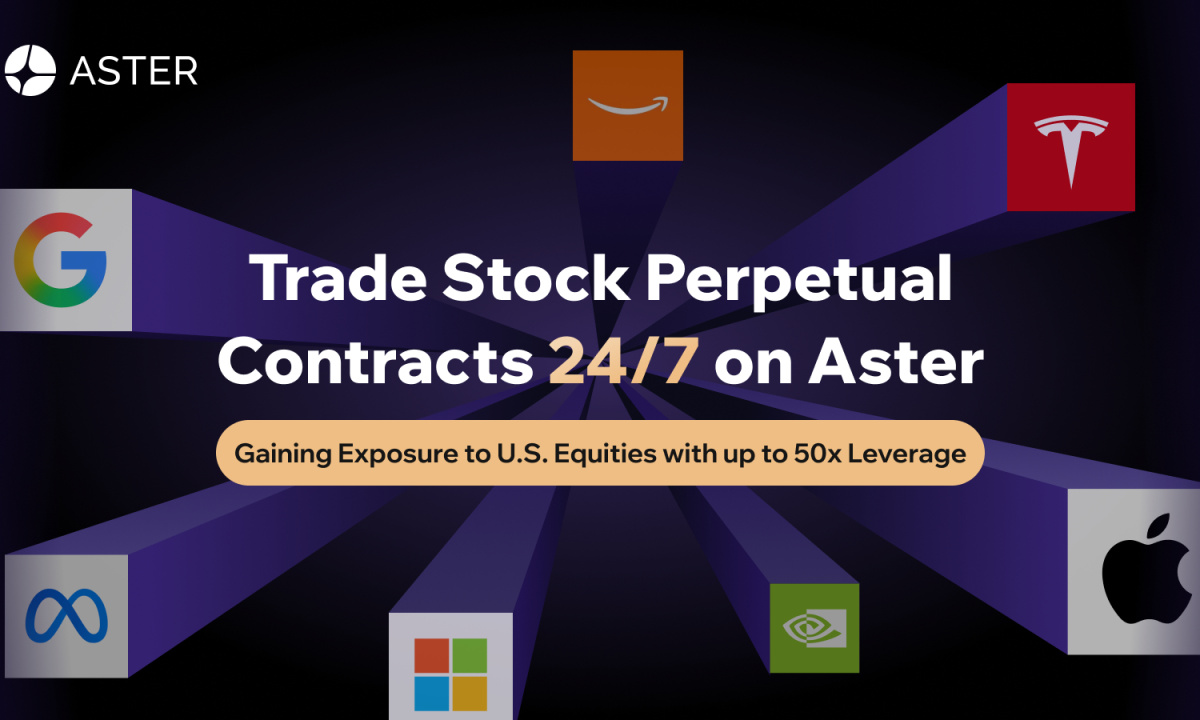 Aster launches 24/7 stock perpetual contracts trading with exposure to U.S.  equities - Crypto Briefing