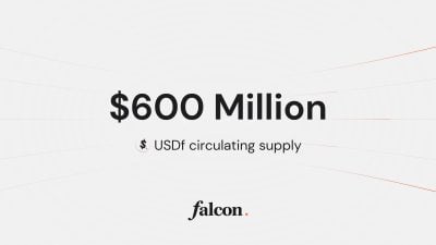 Falcon Finance tops $600M in USDf supply as DeFi demand surges