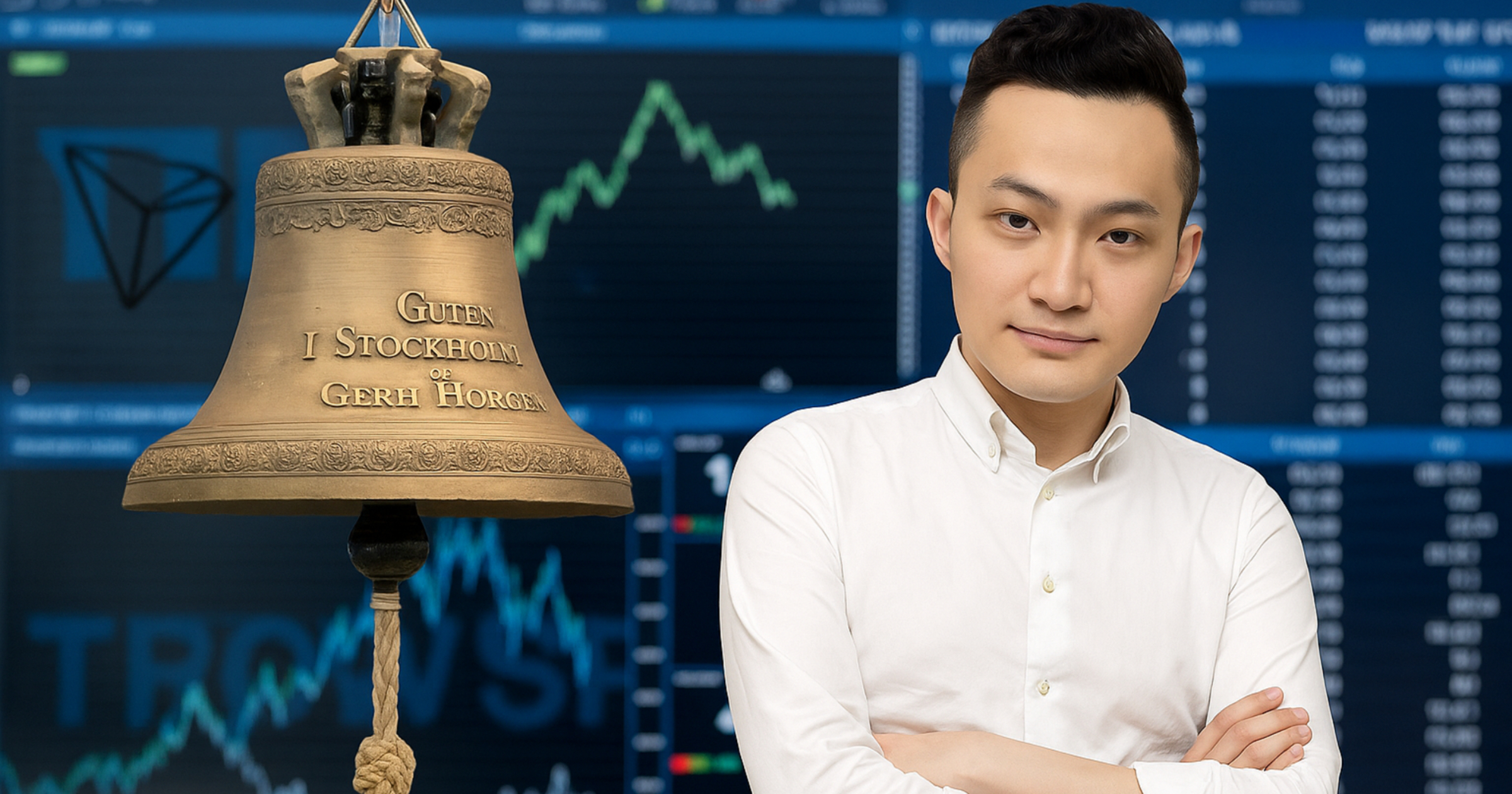Justin Sun-backed Tron Inc. to ring Nasdaq bell tomorrow following reverse  merger