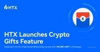HTX launches crypto gifts feature