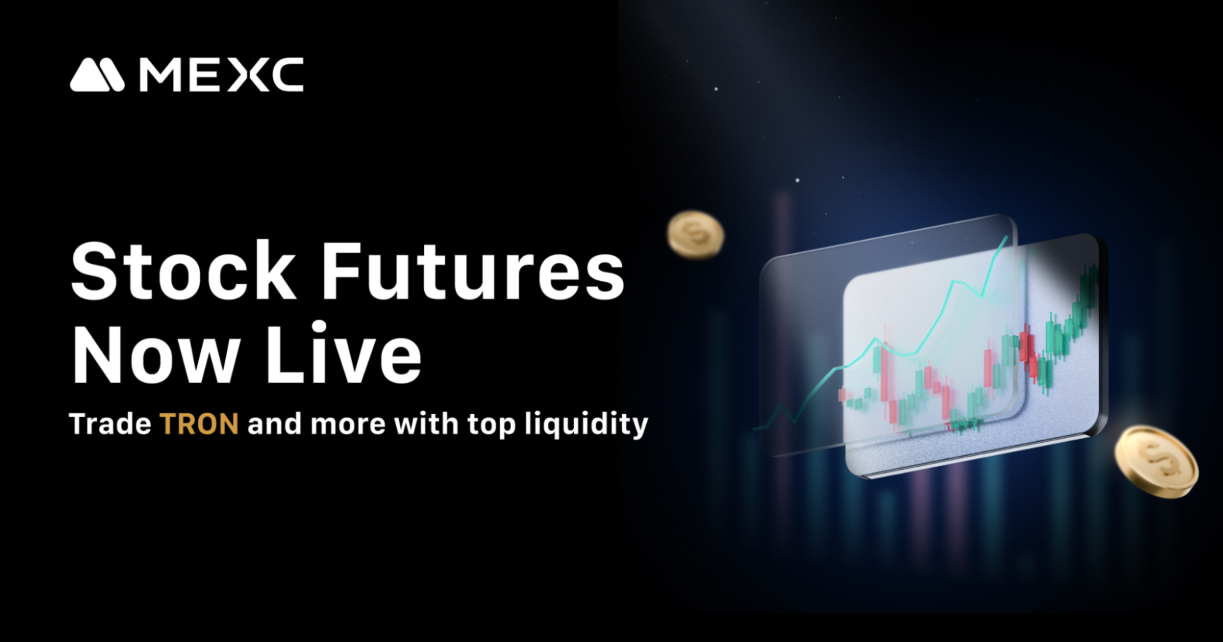 MEXC expands stock futures portfolio with Tron Inc. (NASDAQ: TRON) listing,  introducing TRON/USDT trading pair