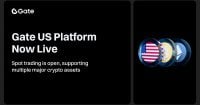 Gate US officially launches to offer secure and compliant crypto trading to US customers