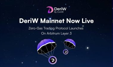 DeriW launches its mainnet, ushering in a new era of gas free on-chain derivatives