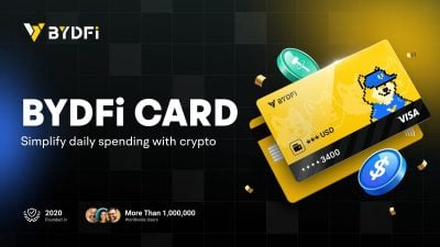 BYDFi card officially launches: one card to seamlessly bridge Web3 assets and real-world spending