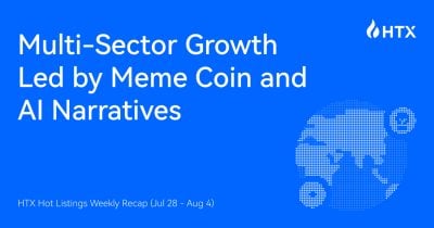 HTX Hot Listings Weekly Recap - Multi-sector growth led by meme coin and AI narratives