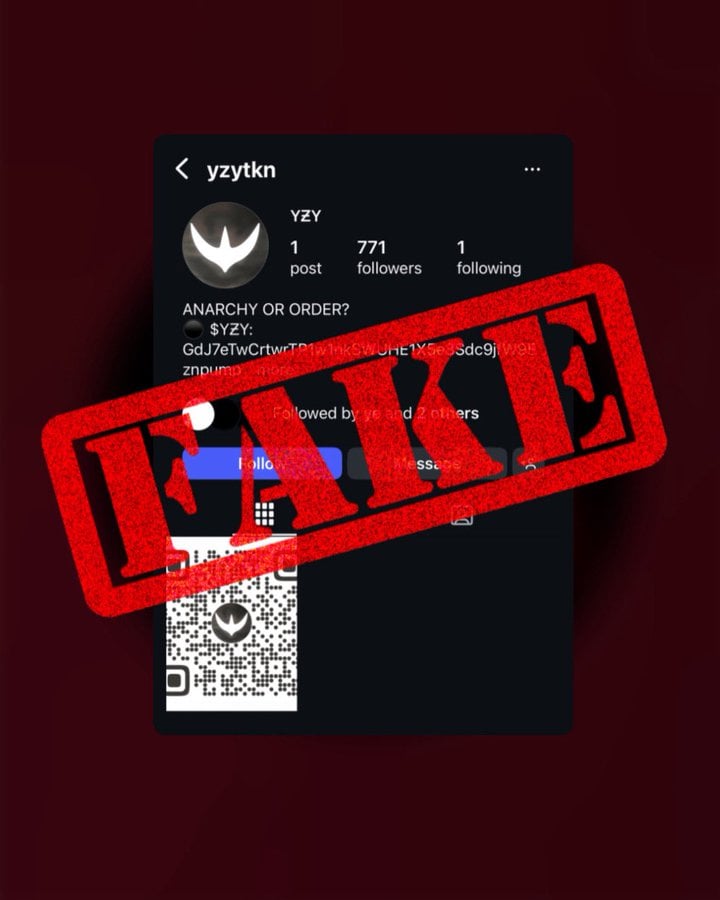 Kanye West’s Instagram hacked