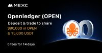 MEXC lists Openledger (OPEN) with $90,000 in OPEN