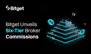Bitget unveils six-tier broker commissions with lower thresholds and daily payouts