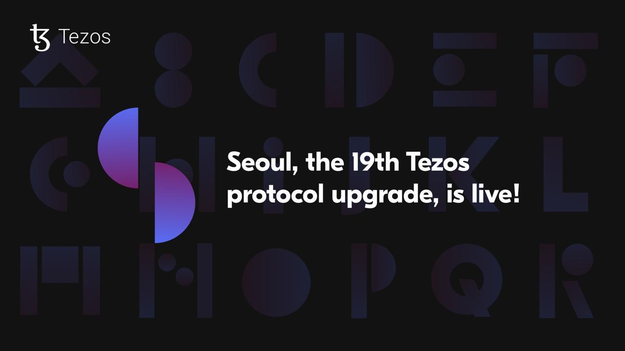 Seoul protocol upgrade brings strengthened institutional security to Tezos  and enables 63x network efficiency gains