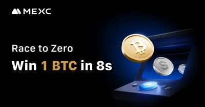 MEXC launches Race to Zero event with a total prize pool of up to 2 BTC