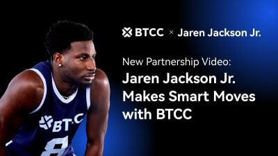 BTCC Exchange partners with NBA All-Star Jaren Jackson Jr. to inspire smarter moves in sports and crypto