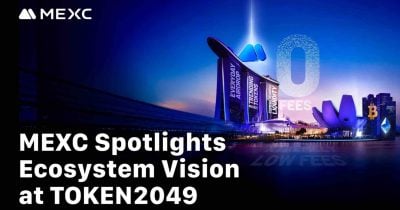 MEXC reimagines crypto experience at TOKEN2049 Singapore with zero-fee mission and ecosystem vision