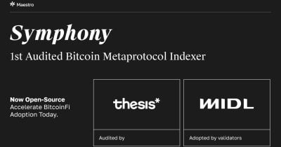 Maestro launches the world’s first open-sourced, fully audited Bitcoin indexer