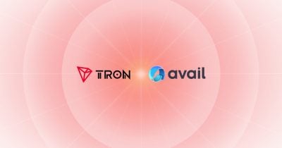 Avail integration enables TRON dApps and users to access cross-chain liquidity and unified markets