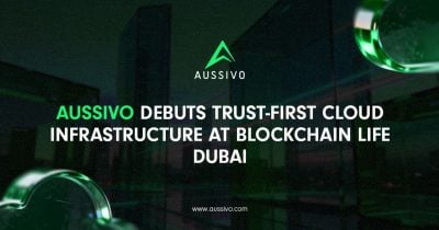 daa81ddb-8cae-4aa2-8c80-0adc7d2febd6.jpg Aussivo debuts trust-first cloud infrastructure at Blockchain Life Dubai