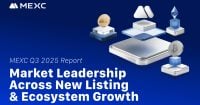 MEXC Q3 2025 Report highlights market leadership across new listings