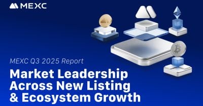 479d1df0-609b-44ca-8cd5-19e9c5900190.jpg MEXC Q3 2025 Report highlights market leadership across new listings