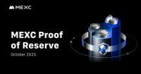 MEXC maintains strong financial stability with over 100% Proof of Reserve across major assets