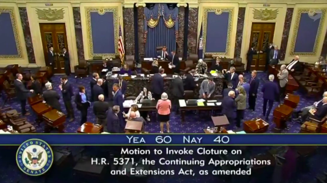 US Senate passes bill to end government shutdown, sending it to House