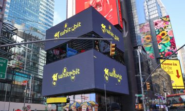 WhiteBIT expands globally with U.S. launch and Times Square campaign