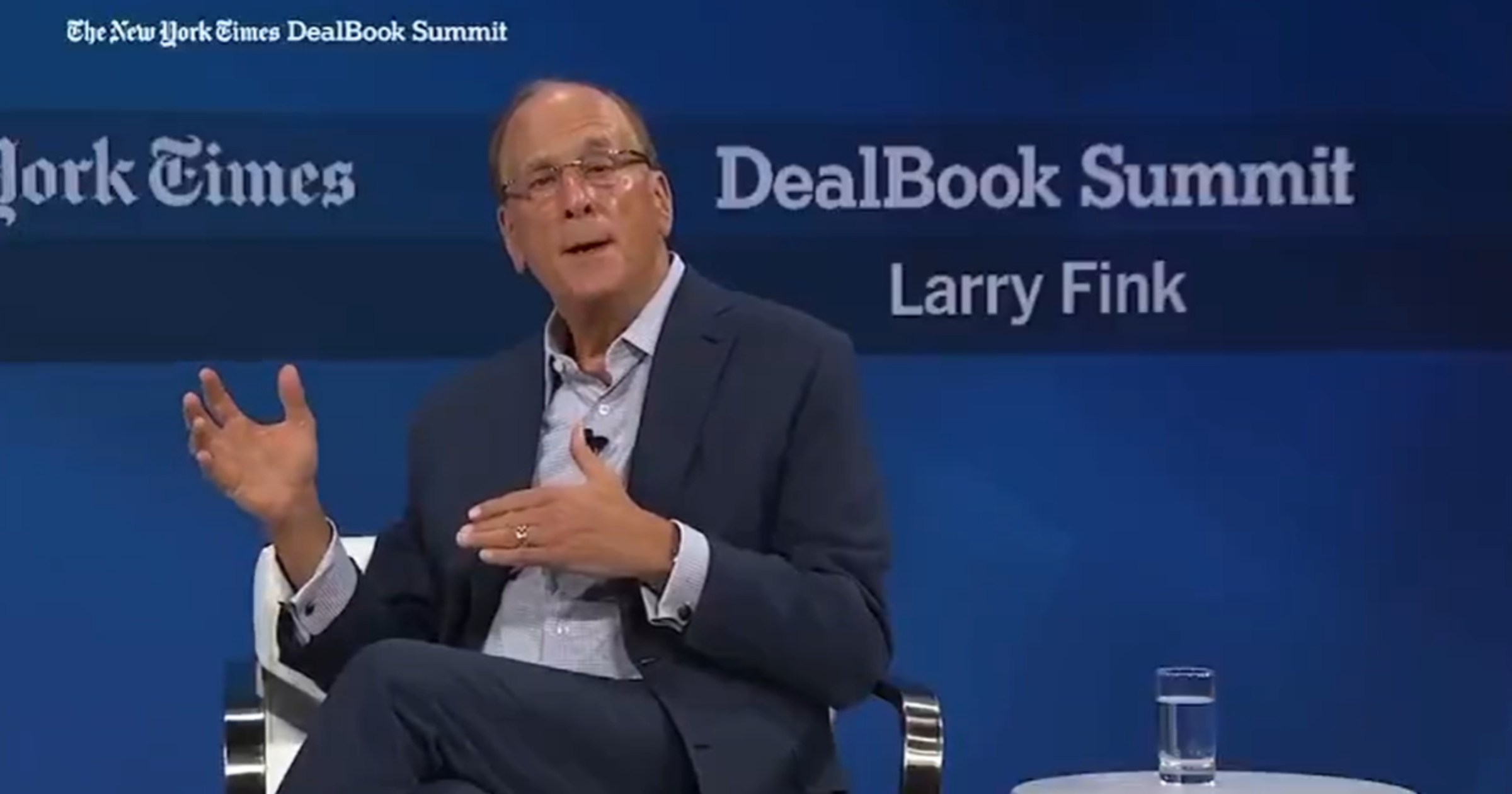 BlackRock CEO Larry Fink reveals sovereign wealth funds are buying Bitcoin  for the long term