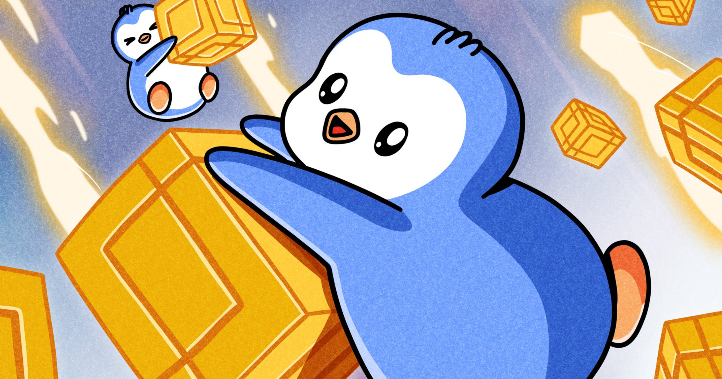 Pudgy Penguins token PENGU launches on BNB Chain for trading