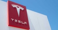 Tesla shares reach near one-year high, up 4.1%