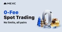 MEXC upgrades 0-fee spot trading to cover all pairs