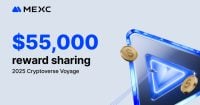 MEXC launches 2025 Annual Recap with $55,000 sharing rewards