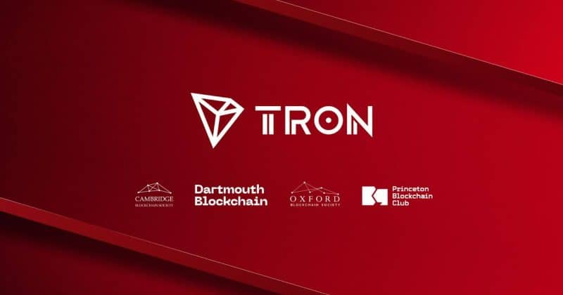 TRON DAO expands TRON Academy initiative with Dartmouth, Princeton, Oxford, and Cambridge