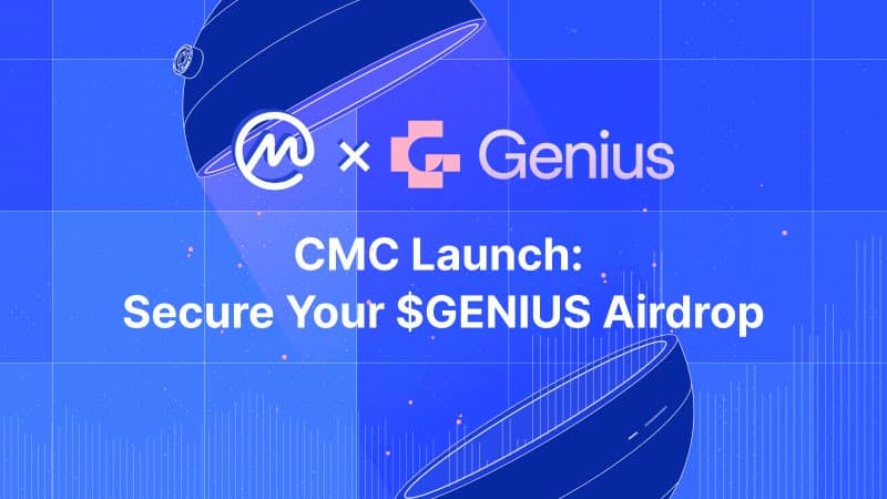 Genius Terminal lists on CMC launch ahead of April 13th $GENIUS TGE