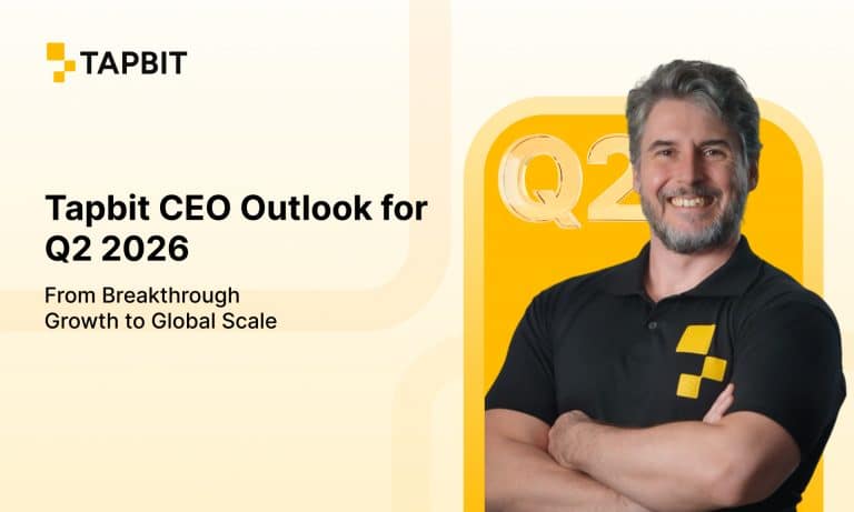 Tapbit CEO Reflects on 2025 Breakthrough Growth, Sets Vision for Q2 2026 Global Expansion