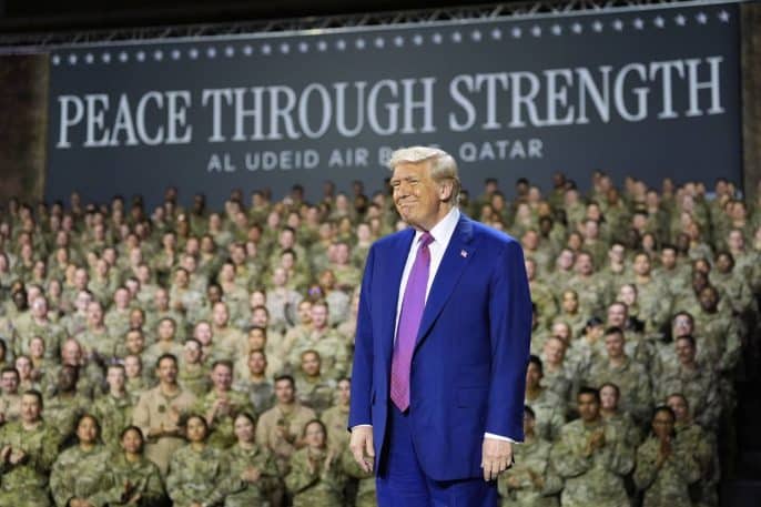 Trump hints at further action against Iran after military strikes