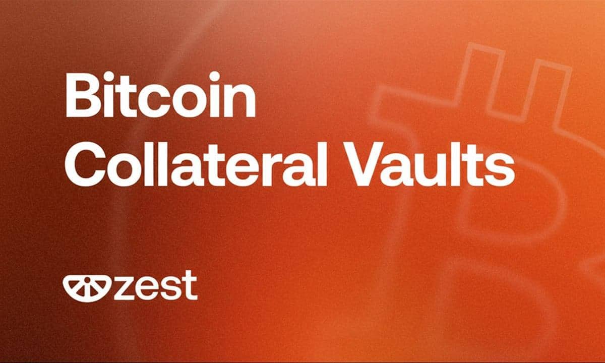 Stacks’ Zest protocol launches Bitcoin collateral vaults, extending BTC lending to Bitcoin layer 1