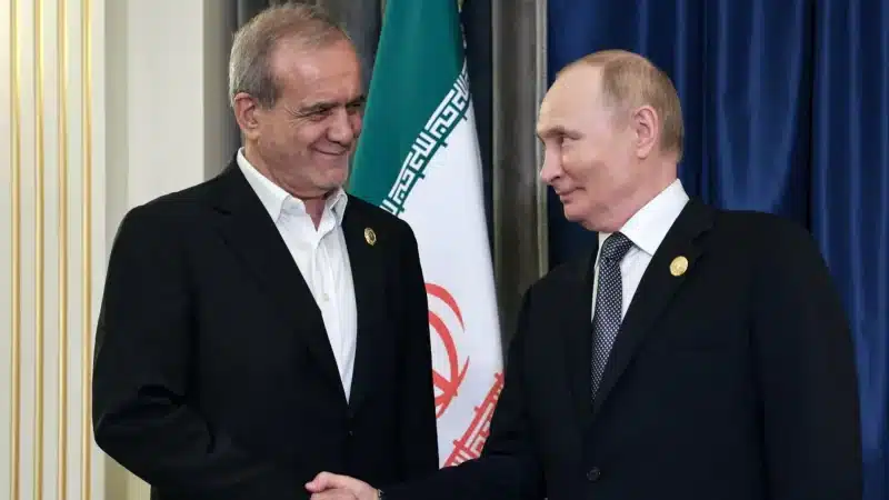Vladimir Putin proposes Iran and US store enriched uranium in Russia